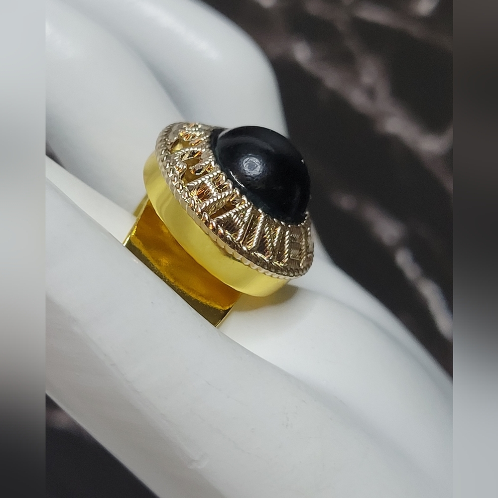 Chanel Button Adjustable Statement Ring, New - image 2